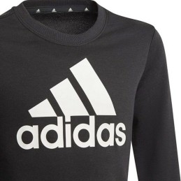 Camisola sem Capuz Menina G BL SWT Adidas GP0040 Preto