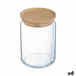Pyrex|Lancheira Retangular com Tampa Pyrex Cook & store Transparente Silicone Vidro (4,5 L) (4 Unidades)