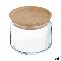 MasterChef|Lancheira Hermética MasterChef Cinzento Transparente Quadrado 1,1 L (6 Unidades)