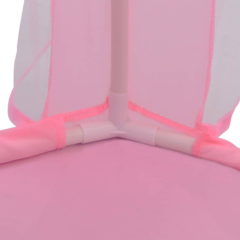 vidaXL Tenda de brincar princesa rosa