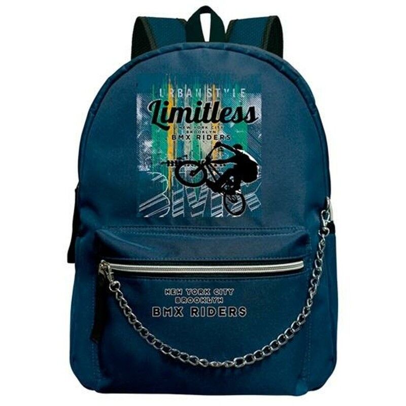 SENFORT|Mochila Escolar SENFORT Bmx Limitless Azul SENFORT|Mochila Escolar SENFORT Bmx Limitless Azul