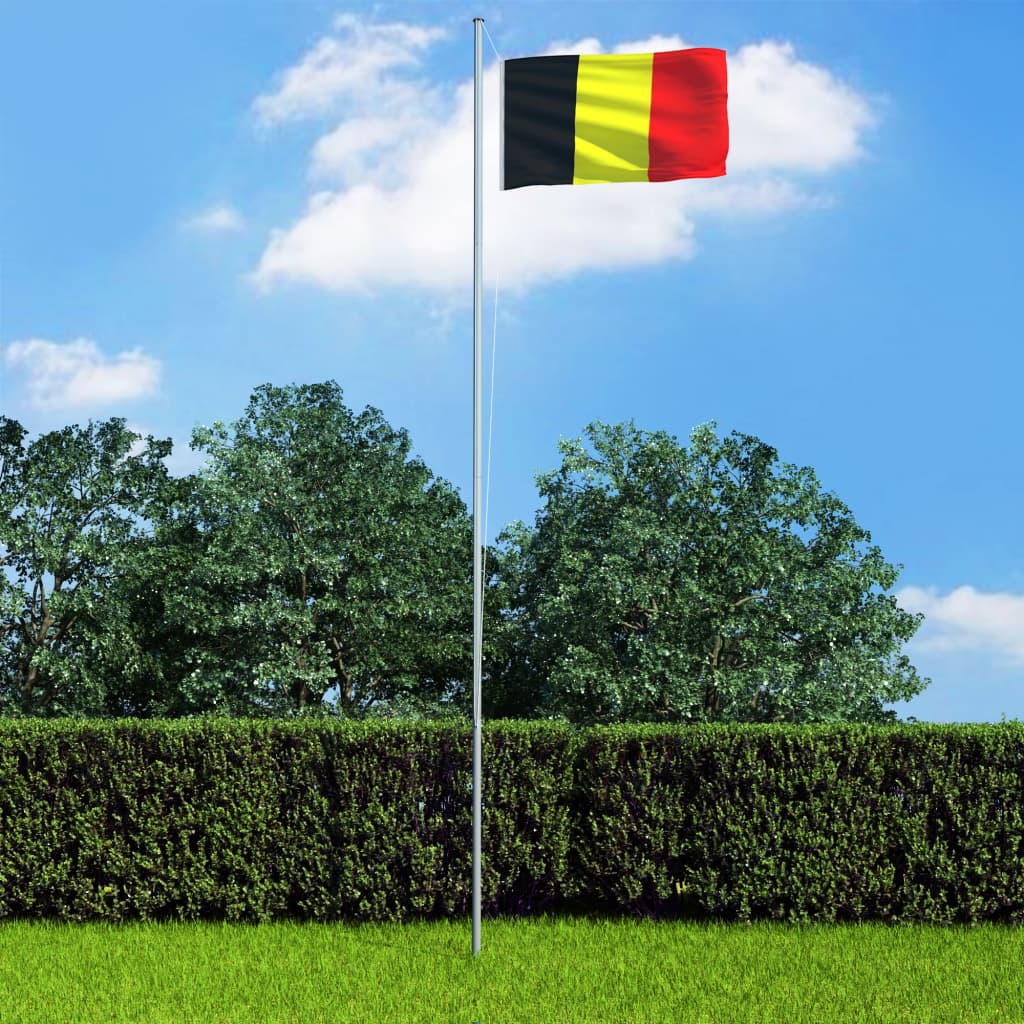 vidaXL Bandeira da Bélgica 90x150 cm