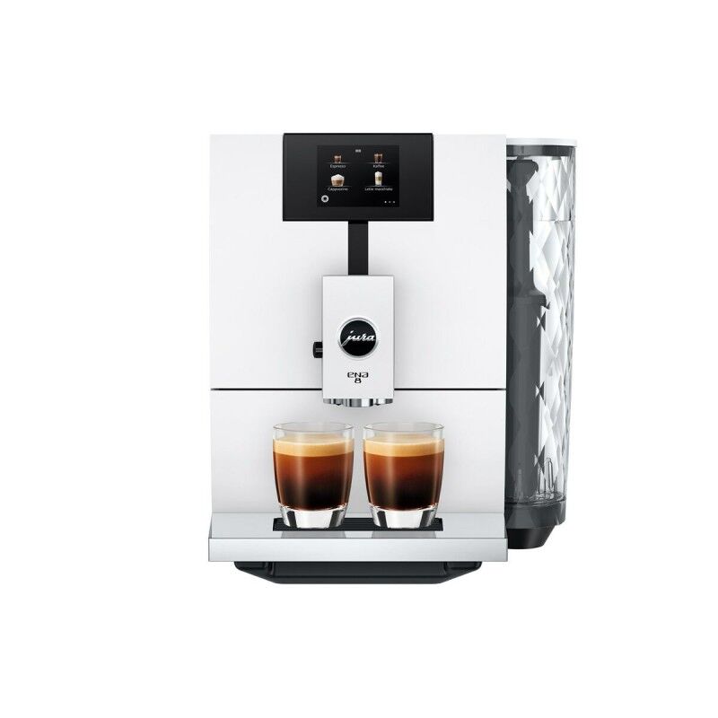 Jura|Cafeteira Superautomática Jura ENA 8 Nordic White (EC) Branco Sim 1450 W 15 bar 1,1 L Jura|Cafeteira Superautomática Jura ENA 8 Nordic White (EC) Branco Sim 1450 W 15 bar 1,1 L
