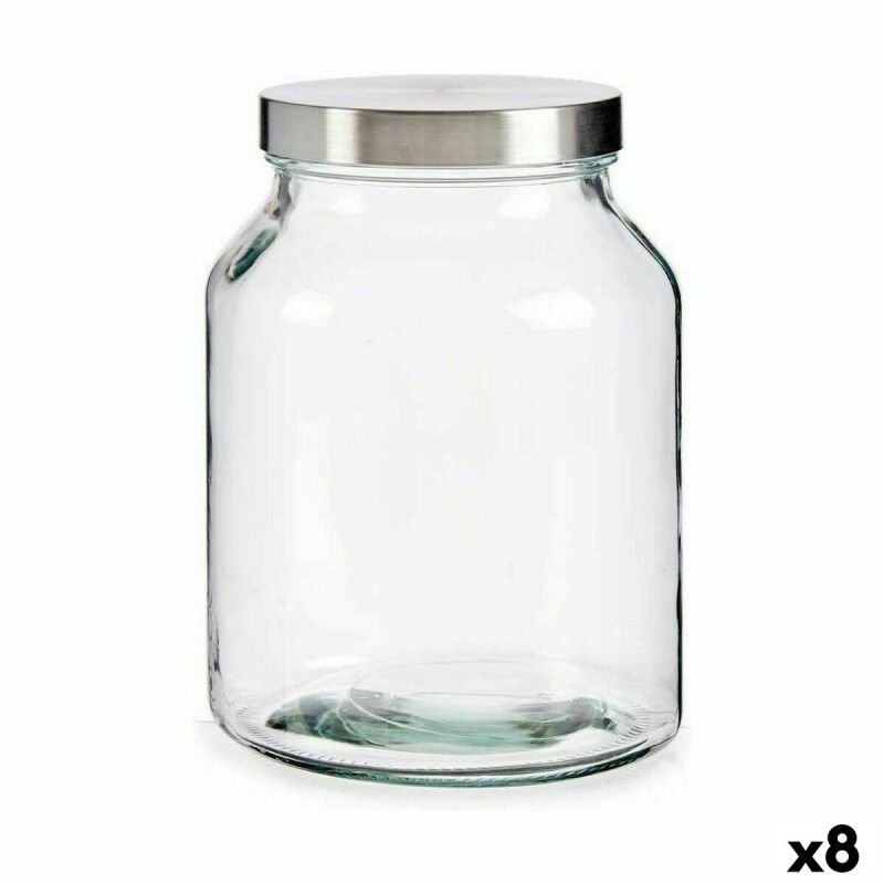 Vivalto|Frasco Vivalto 78255 Prateado 3 L (8 Unidades) Vivalto|Frasco Vivalto 78255 Prateado 3 L (8 Unidades)