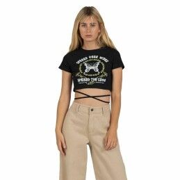 24COLOURS|Camisola de Manga Curta Mulher 24COLOURS Preto
