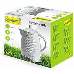 Feel Maestro|Chaleira Feel Maestro MR-069 Branco Cerâmico 1200 W 1,5 L