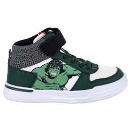 Botas Infantis Casuais The Avengers Hulk Verde