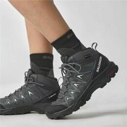 Salomon|Botas de montanha Salomon X Braze Mid Gore-Tex Mulher Preto