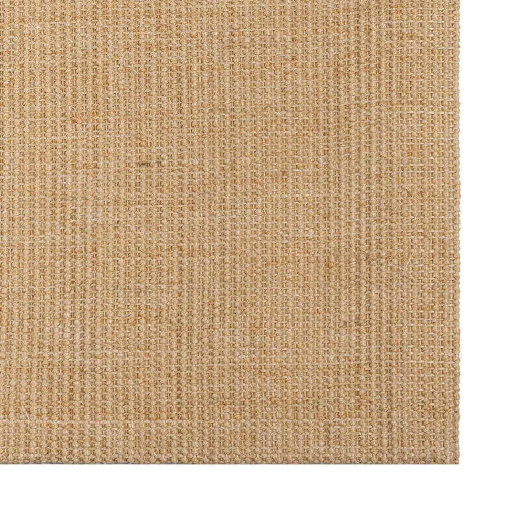 vidaXL Tapete sisal natural 80x100 cm