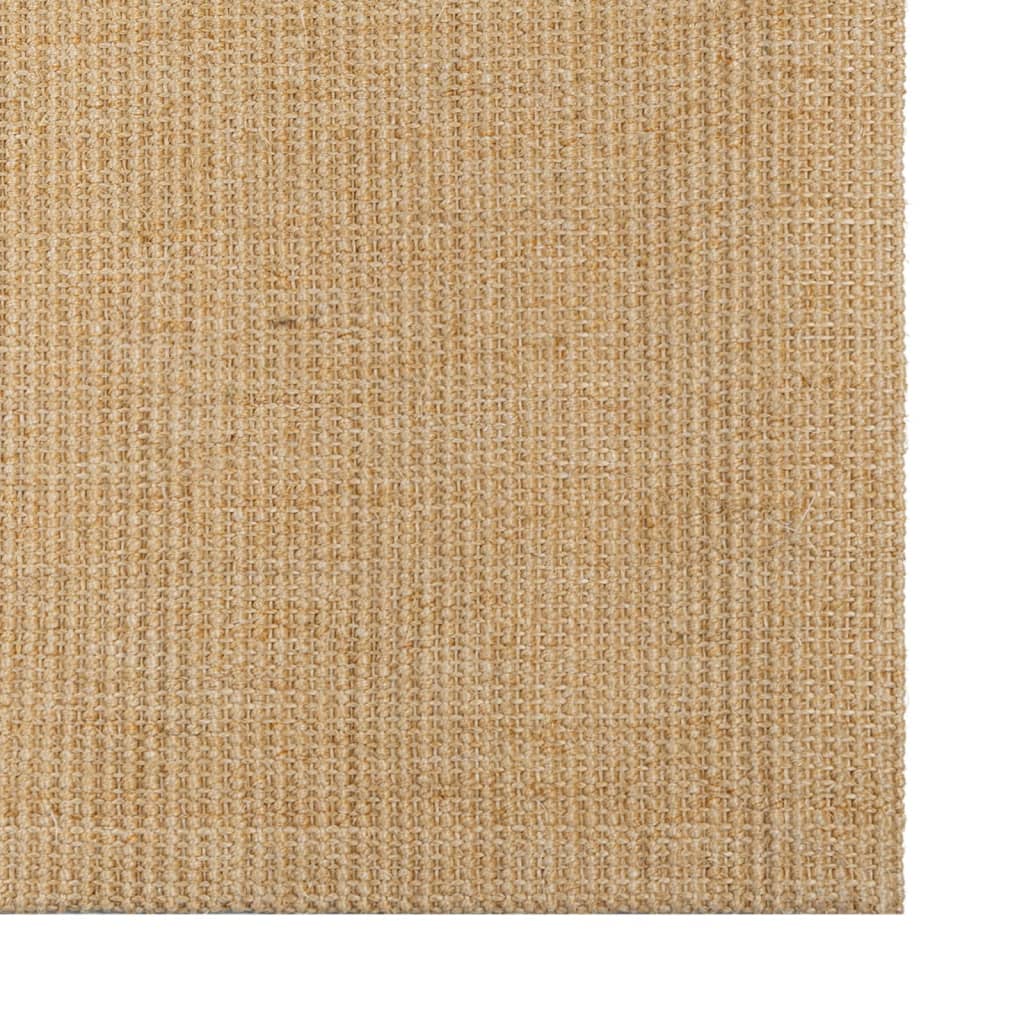 vidaXL Tapete sisal natural 100x200 cm