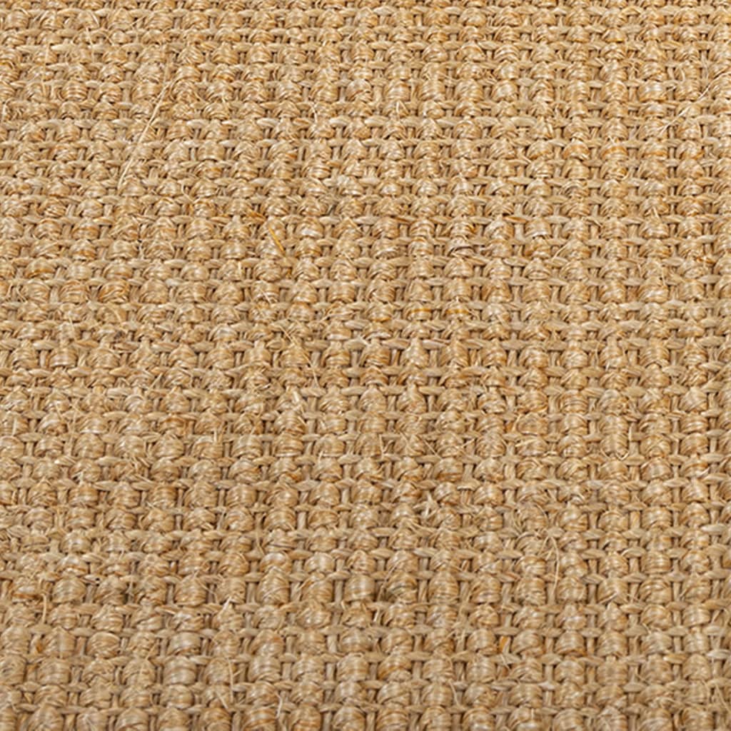 vidaXL Tapete sisal natural 100x200 cm