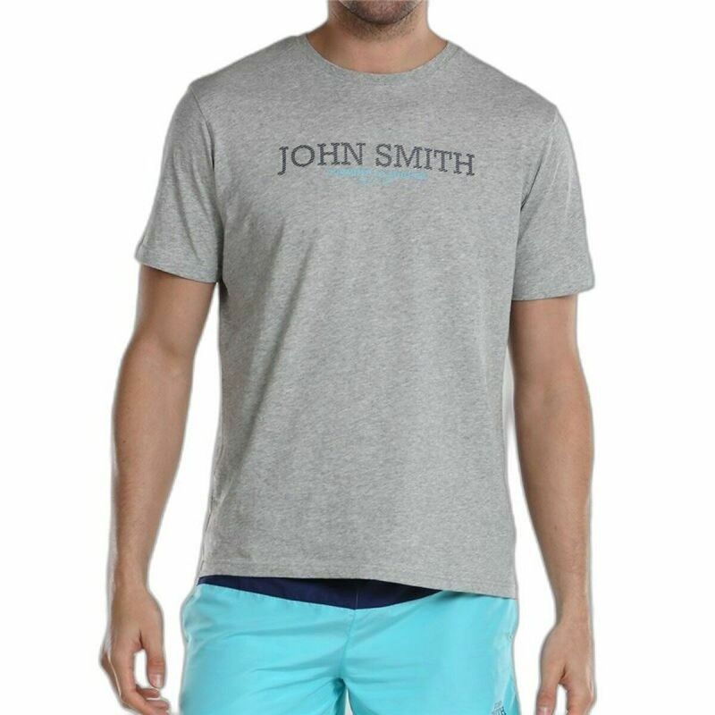 John Smith|Camisola de Manga Curta Homem John Smith Efebo Cinzento John Smith|Camisola de Manga Curta Homem John Smith Efebo Cinzento