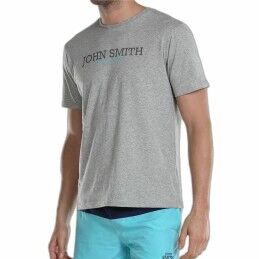 John Smith|Camisola de Manga Curta Homem John Smith Efebo Cinzento