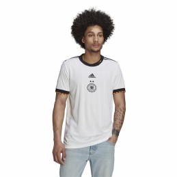 T-Shirt de Futebol de Manga Curta Homem Adidas Germany 21/22