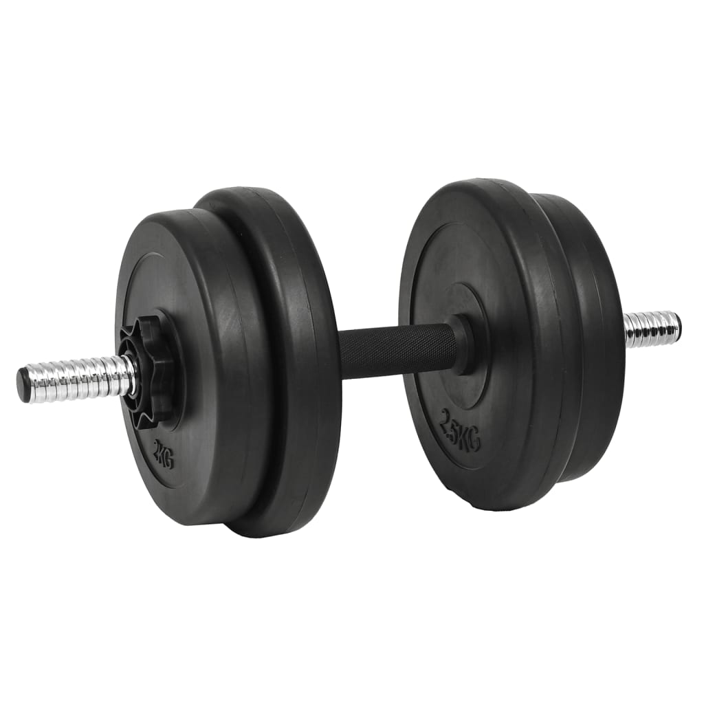 vidaXL Haltere com discos 40 kg