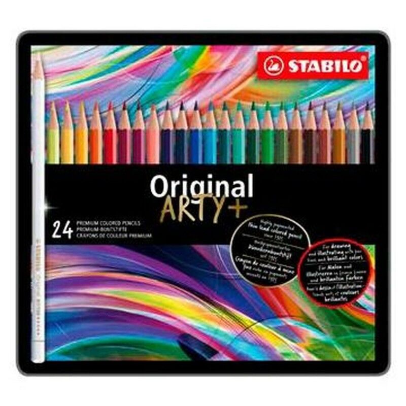 Stabilo|Lápis de cores Stabilo Original Multicolor 24 Peças