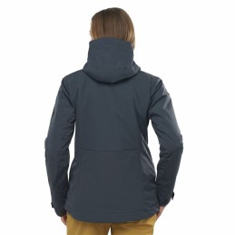 Casaco de Esqui Salomon Snow Rebel Mulher Cinzento