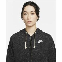 Nike|Polar com Capuz Mulher Nike Sportswear Cinzento escuro