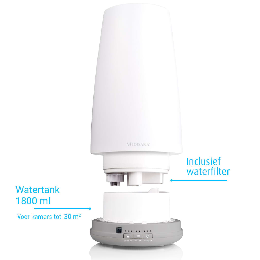 Medisana Humidificador de ar AH 670 35 W branco