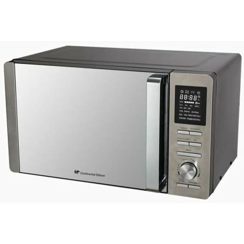 Continental Edison|Microondas com Grill Continental Edison 900 w 25 L Prateado 900 W 25 L Continental Edison|Microondas com Grill Continental Edison 900 w 25 L Prateado 900 W 25 L