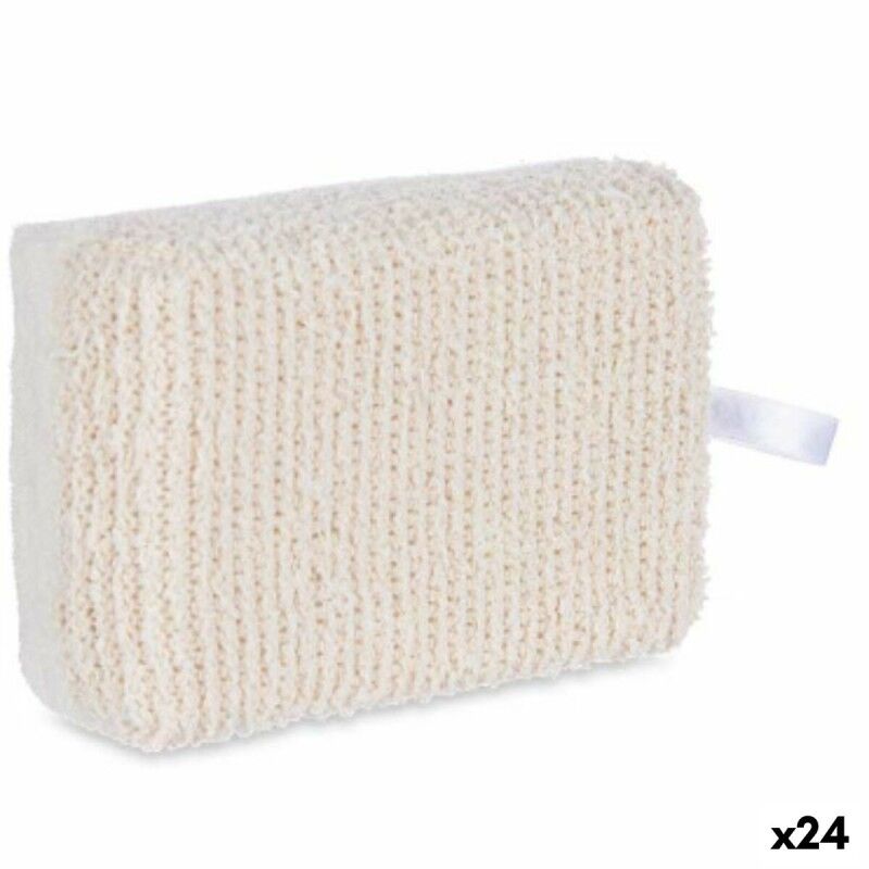 Berilo|Esponja Corporal Berilo B7081-7 Branco Bege 14 x 5 x 9 cm (24 Unidades) Berilo|Esponja Corporal Berilo B7081-7 Branco Bege 14 x 5 x 9 cm (24 Unidades)