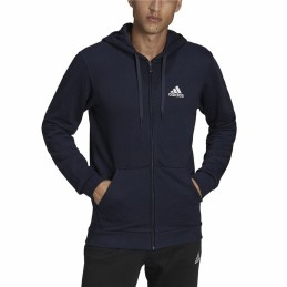 Casaco de Desporto para Homem Adidas Essentials French Terry Big Azul escuro