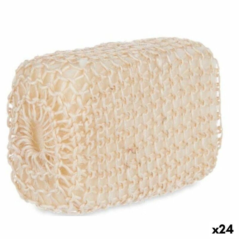 Berilo|Esponja Corporal Berilo B7083-7 Branco Bege 9 x 14 x 6 cm (24 Unidades) Berilo|Esponja Corporal Berilo B7083-7 Branco Bege 9 x 14 x 6 cm (24 Unidades)