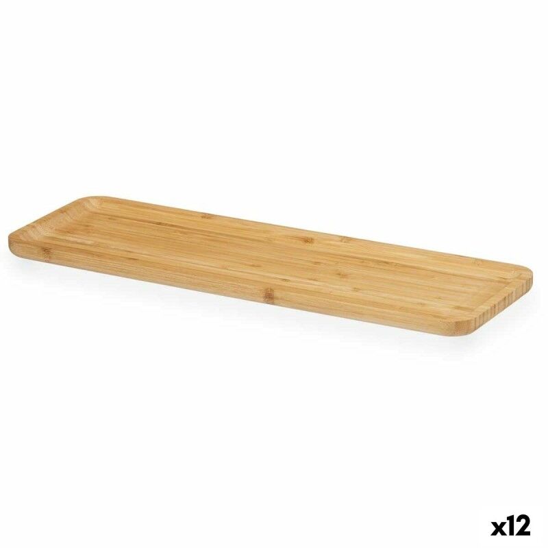 Kinvara|bandeja de aperitivos Kinvara CN-KT200062LA Castanho 46 x 1,6 x 15 cm Aperitivo (12 Unidades)