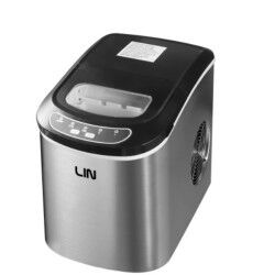 Lin|Máquina de Fazer Gelo Lin ICE PRO-S12 Prateado 112 W 2,2 L