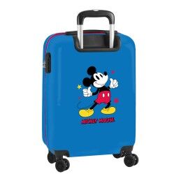 Mickey Mouse|Mala de Cabine Mickey Mouse Only One Azul Marinho 20'' 34,5 x 55 x 20 cm