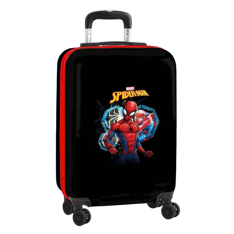 Spider-Man|Mala de Cabine Spider-Man Hero Preto 20'' 34,5 x 55 x 20 cm Spider-Man|Mala de Cabine Spider-Man Hero Preto 20'' 34,5 x 55 x 20 cm