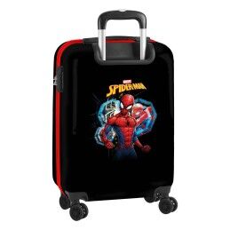 Spider-Man|Mala de Cabine Spider-Man Hero Preto 20'' 34,5 x 55 x 20 cm