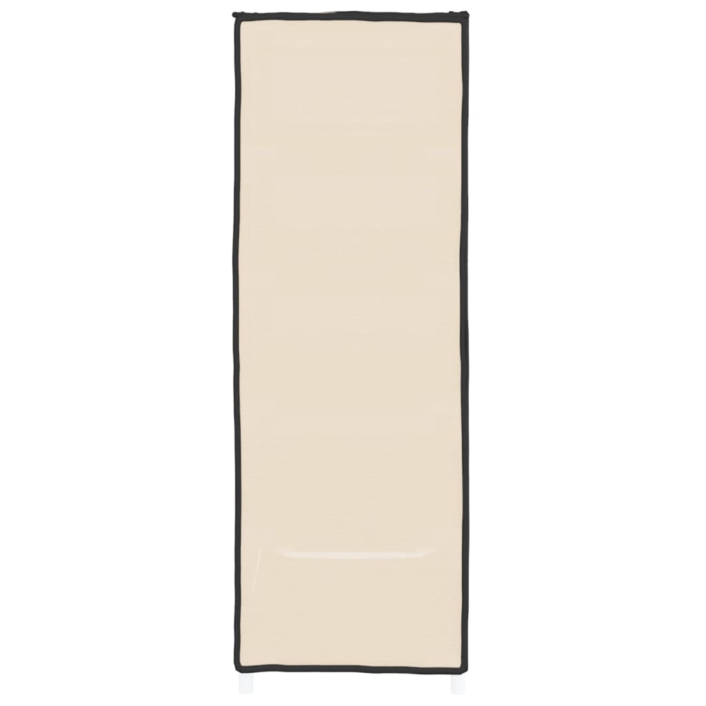 vidaXL Sapateira 60x28x90 cm tecido Creme