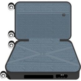 Safta|Mala de Cabine Safta Cinzento escuro 20'' 34,5 x 55 x 20 cm