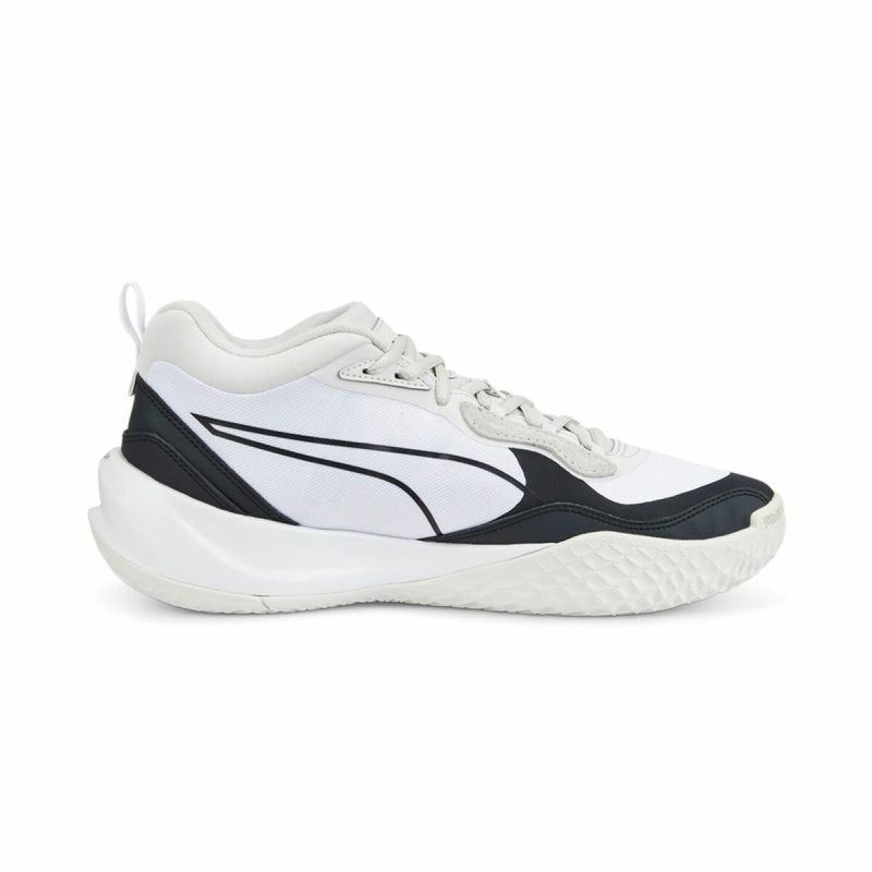 Sapatilhas de Basquetebol para Adultos Puma Playmaker Pro Branco Unissexo