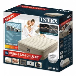 Colchão Insuflável Intex Queen Ultra Plush Fiber-Tech 152 x 46 x 203 cm