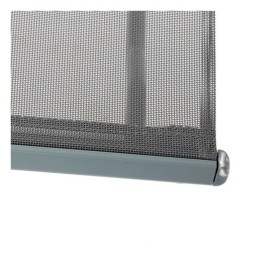 Ligstoel DKD Home Decor reclinável Cinzento Escuro PVC Alumínio (191 x 58 x 98 cm)