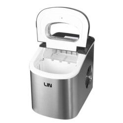 Lin|Máquina de Fazer Gelo Lin ICE PRO-S12 Prateado 112 W 2,2 L
