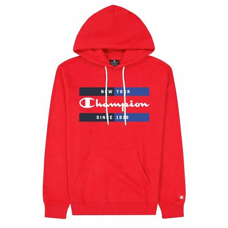 Champion|Polar com Capuz Homem Champion New York Vermelho