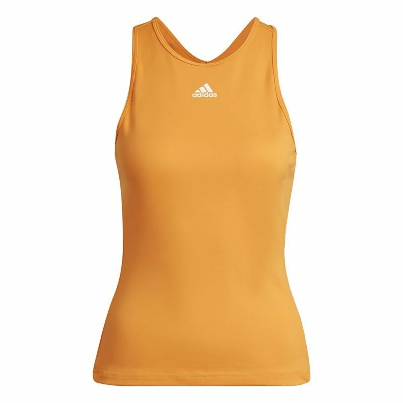 T-Shirt para Mulher sem Mangas Adidas Hyperglam Laranja