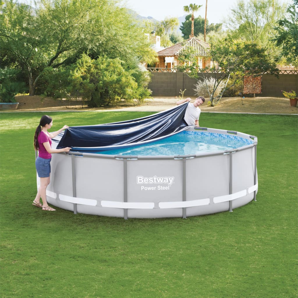 Bestway Cobertura de piscina Flowclear 427 cm