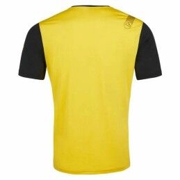 La Sportiva|Camisola de Manga Curta Homem La Sportiva Tracer Amarelo Preto