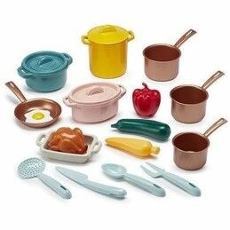 Ecoiffier|Conjunto de Louça Ecoiffier Brinquedo 20 Peças