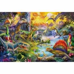 Schmidt Spiele|Puzzle Schmidt Spiele Dinosaurs Figuras 60 Peças