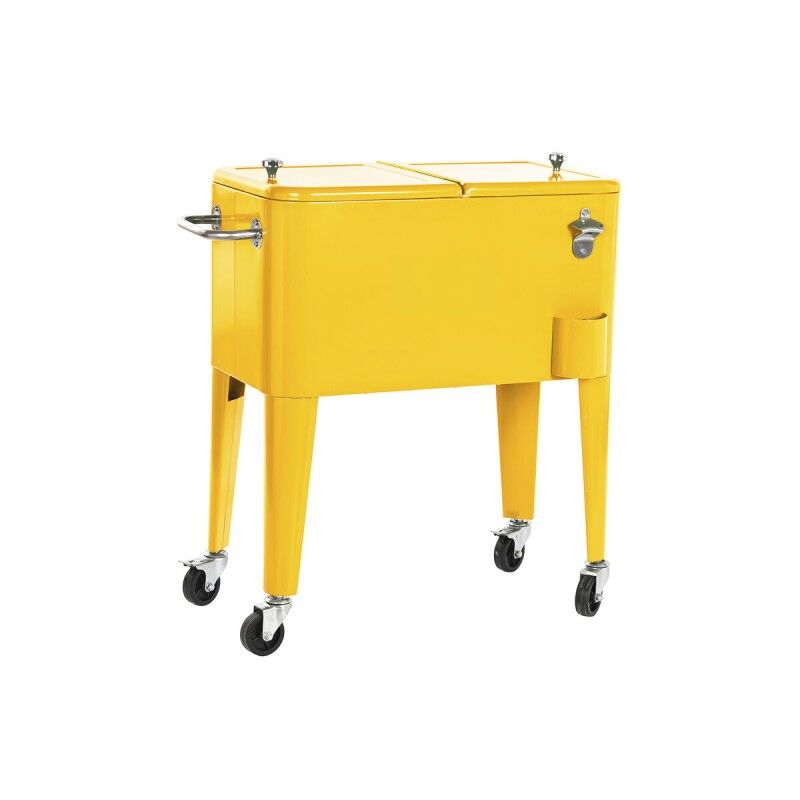 Home ESPRIT|Frigorífico Portátil Home ESPRIT Amarelo Aço Polipropileno 56 L 74 x 43 x 80 cm Home ESPRIT|Frigorífico Portátil Home ESPRIT Amarelo Aço Polipropileno 56 L 74 x 43 x 80 cm