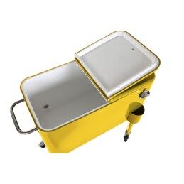 Home ESPRIT|Frigorífico Portátil Home ESPRIT Amarelo Aço Polipropileno 56 L 74 x 43 x 80 cm