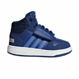 Sapatilhas de Desporto Infantis Adidas Sportswear adidas Hoops Mid 2.0 Azul escuro