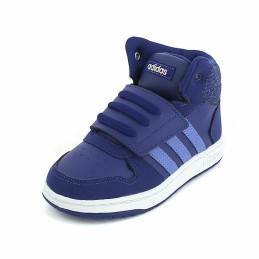 Sapatilhas de Desporto Infantis Adidas Sportswear adidas Hoops Mid 2.0 Azul escuro