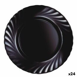 Ariane|Prato de Jantar Ariane Decor Castanho Cerâmica Ø 15 cm (24 Unidades)