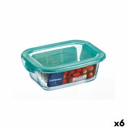 Quttin|Frasco Quttin Bamboo Vidro de Borosilicato Silicone 1,25 L 10,2 x 22,8 cm (12 Unidades) (9,5 x 21 cm)